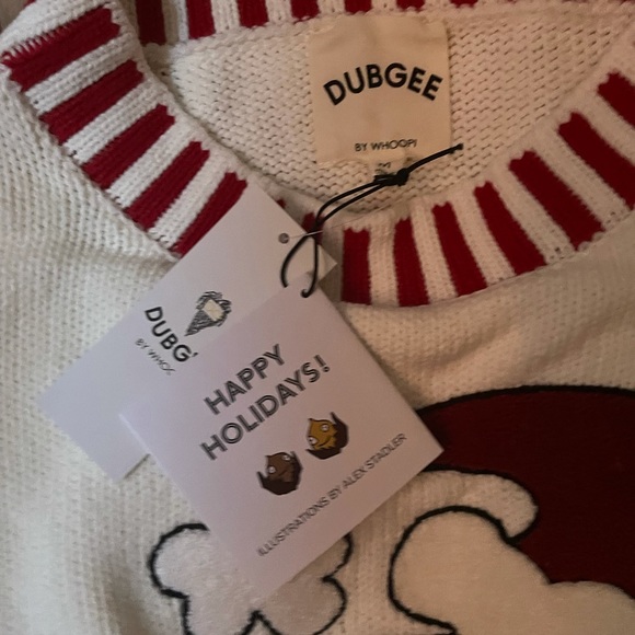 New Whoopi Goldberg Baby Santa Christmas Holiday ‘ugly sweater’ With POC… - Picture 6 of 8